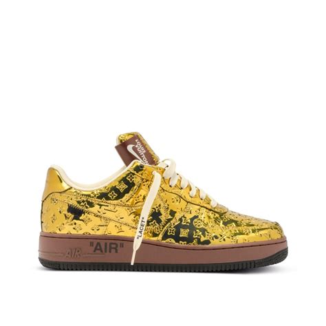 air force 1 louis vuitton oro